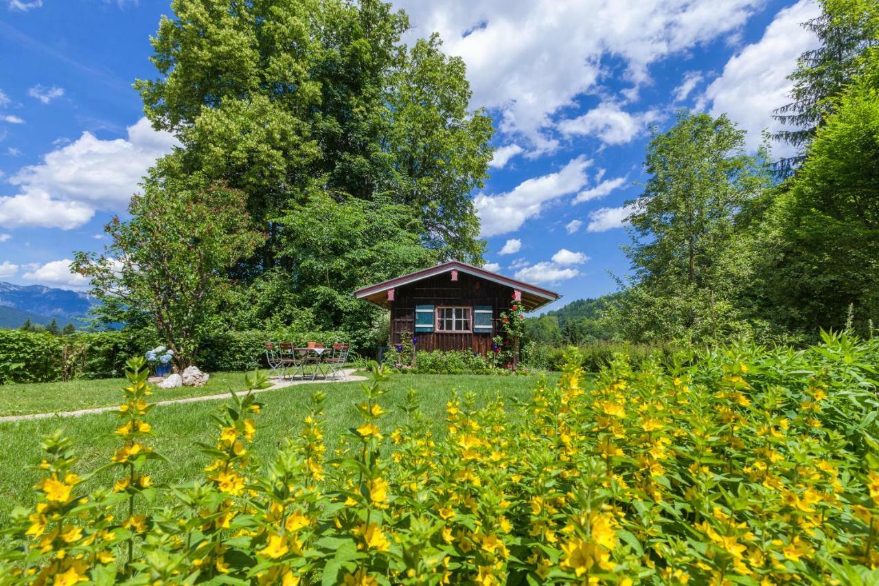 Pension Waldklause, Doppelzimmer Mit Balkon, Dusche, Wc Königssee Buitenkant foto