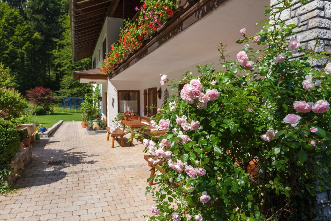 Pension Waldklause, Doppelzimmer Mit Balkon, Dusche, Wc Königssee Buitenkant foto