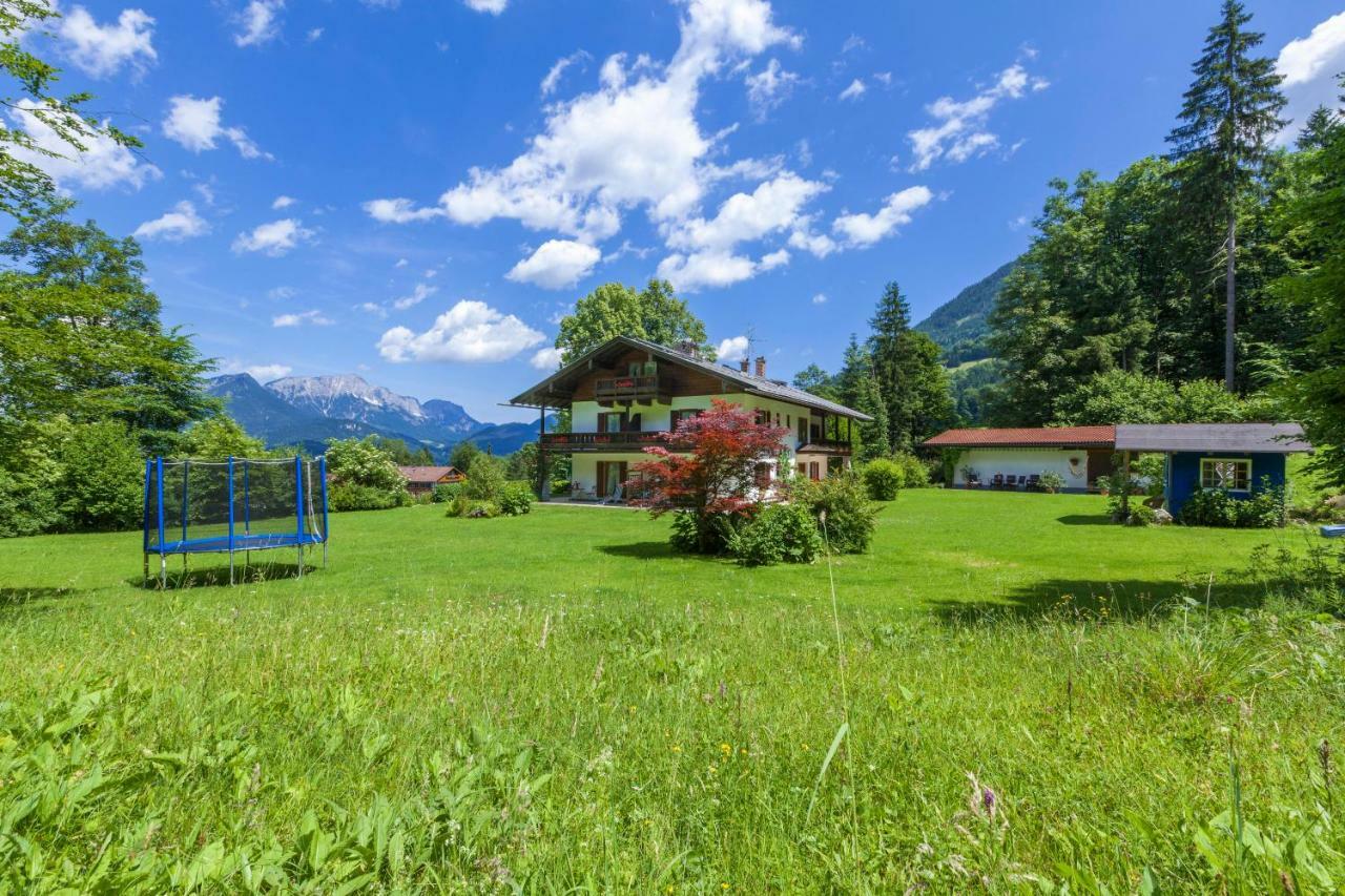 Pension Waldklause, Doppelzimmer Mit Balkon, Dusche, Wc Königssee Buitenkant foto