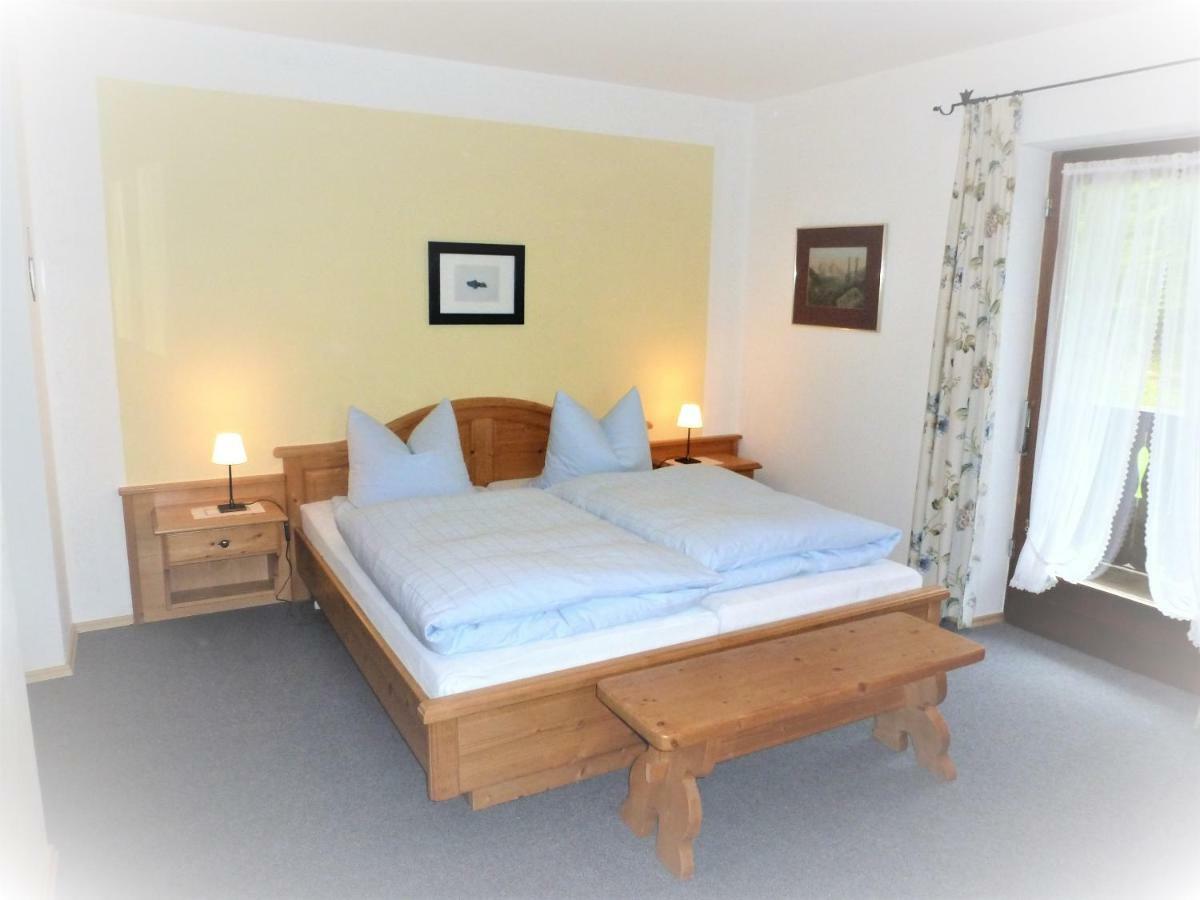 Pension Waldklause, Doppelzimmer Mit Balkon, Dusche, Wc Königssee Buitenkant foto