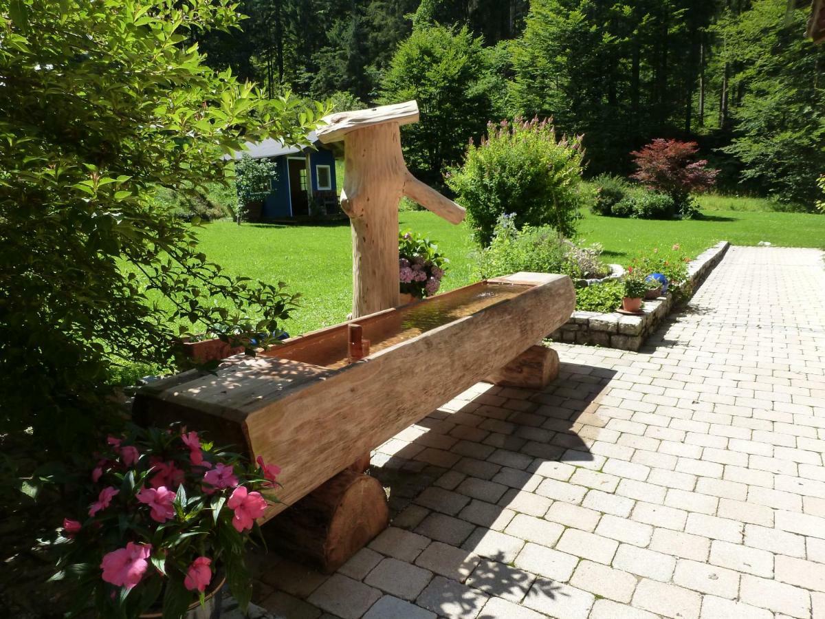 Pension Waldklause, Doppelzimmer Mit Balkon, Dusche, Wc Königssee Buitenkant foto
