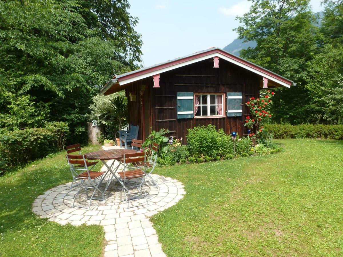 Pension Waldklause, Doppelzimmer Mit Balkon, Dusche, Wc Königssee Buitenkant foto
